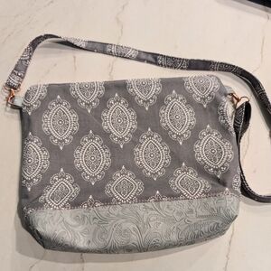 Floral Boho Patterned Crossbody Bag